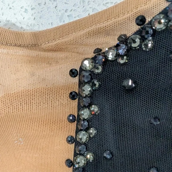 CUSTOM HANDMADE Ice Figure Skating SOLO DRESS Baton Twirling Dance Leotard OOAK - Picture 14 of 16